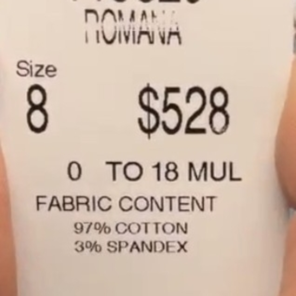 Carlisle Collection Patterned Midi Dress NWT - Picture 6 of 6